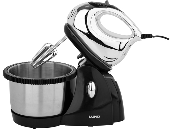 MIKSER RĘCZNY 200-250W Z MISĄ ZE STALI NIERDZEWNEJ