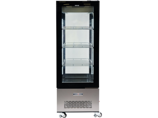 WITRYNA CHŁODNICZA 400L 65X65X190 CZARNA