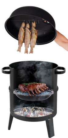 OKRĄGŁA WĘDZARNIA 51 X 42 X 80CM