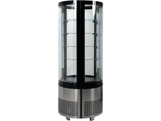 WITRYNA CHŁODNICZA 360L 68X68X175 CZARNA