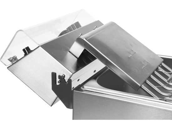 FRYTOWNICA ELEKTRYCZNA PODWÓJNA WOLNOSTOJĄCA Z SZAFKĄ 2X11,5L