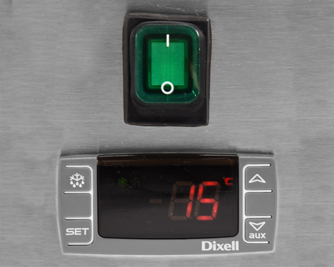 WITRYNA CHŁODNICZA NADSTAWNA 8X1/4 GN