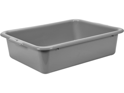 POJEMNIK DO WÓZKA SZARY PP 54X38,5X13,5CM
