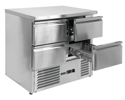 STÓŁ CHŁODNICZY Z 4 SZUFLADAMI - LINIA 700