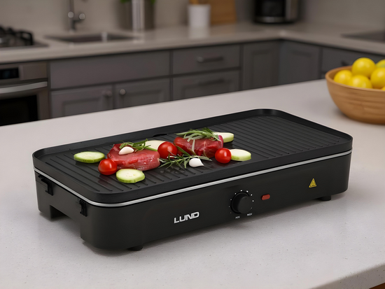 GRILL ELEKTRYCZNY, STOJĄCY 2200W 50 X 25CM