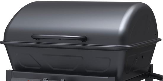 GRILL GAZOWY BAVEN, 2 PALNIKI 5,5KW CZARNY