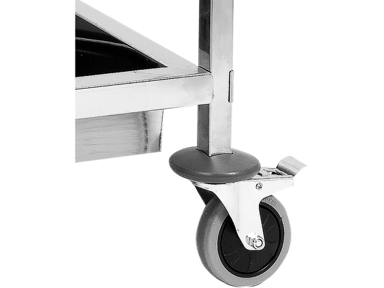 WÓZEK SERWISOWY 2-PÓŁKOWY GŁĘBOKI