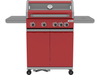 GRILL GAZOWY OKAYA 4+1, 14,5KW, CZERWONY