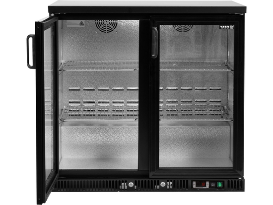 WITRYNA CHŁODNICZA DO BUTELEK 2-DRZWIOWA