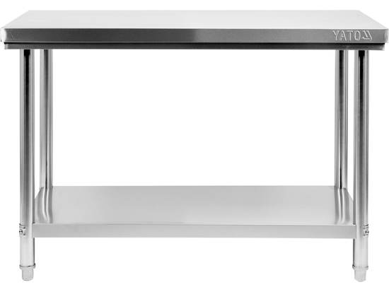 STÓŁ CENTRALNY SKŁADANY Z PÓŁKĄ 1200×600×H850MM