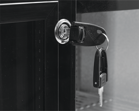 WITRYNA CHŁODNICZA DO BUTELEK 2-DRZWIOWA