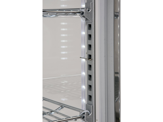 WITRYNA CHŁODNICZA 78L 42X38X96 SREBRNA