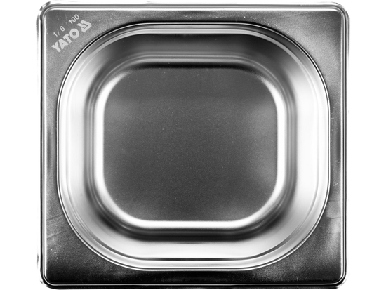 POJEMNIK GASTRONOMICZNY ZE STALI NIERDZEWNEJ GN 1/6 100