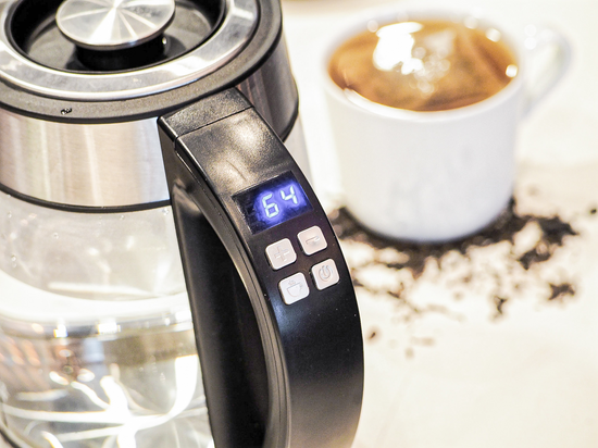 CZAJNIK ELEKTRYCZNY SZKLANY LED 1,7L Z REGULACJĄ TEMPERATURY