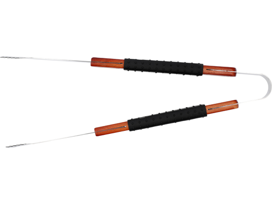 ZESTAW DO GRILLOWANIA 3SZT, DREWNIANA RĘKOJEŚĆ