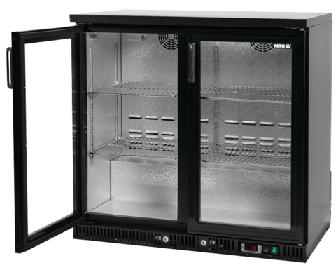 WITRYNA CHŁODNICZA DO BUTELEK 2-DRZWIOWA