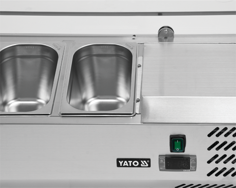 WITRYNA CHŁODNICZA NADSTAWNA 6X1/3 GN