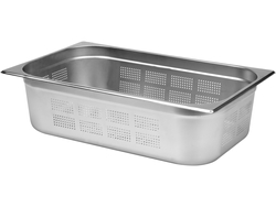 POJEMNIK PERFOROWANY ZE STALI NIERDZEWNEJ GN 1/1 150