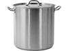 GARNEK WYSOKI Z POKRYWKĄ ZE STALI NIERDZEWNEJ 40X40CM 50,3L