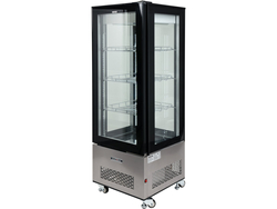 WITRYNA CHŁODNICZA 400L 65X65X190 CZARNA