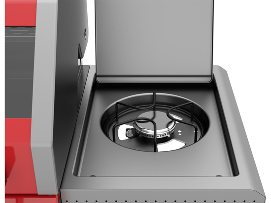 GRILL GAZOWY OKAYA 4+1, 14,5KW, CZERWONY