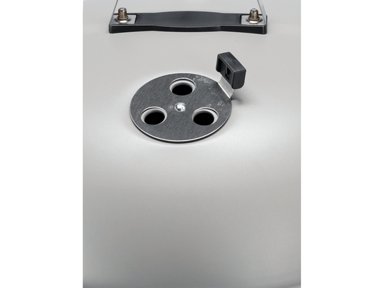 GRILL WĘGLOWY OKRĄGŁY 54CM SZARY