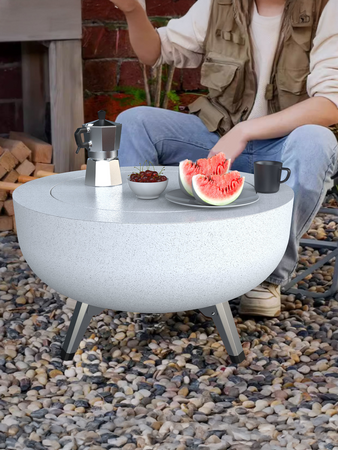 PALENISKO STALOWE 3W1 Z RUSZTEM 43.5CM