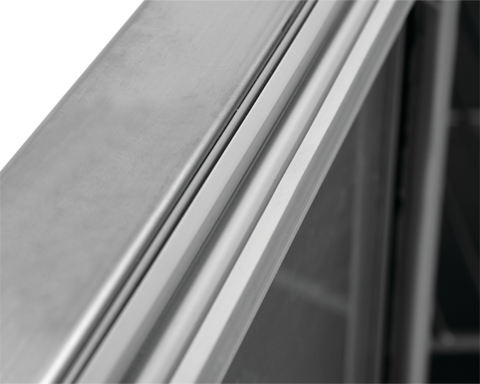 STÓŁ CHŁODNICZY 2-DRZWIOWY Z NADSTAWKĄ I BLATEM GRANITOWYM