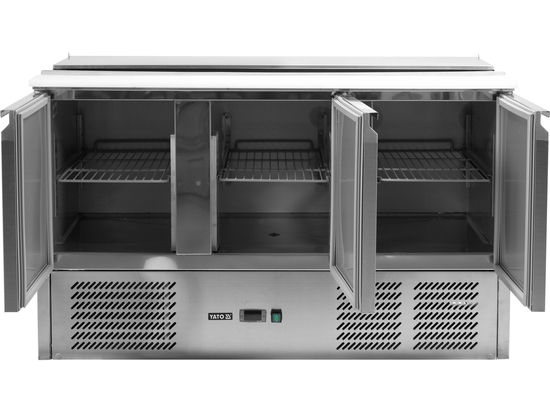 STÓŁ CHŁODNICZY 3-DRZWIOWY Z POKRYWĄ