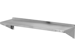 PÓŁKA WISZĄCA Z RANTEM POJEDYNCZA 1200X300X180MM