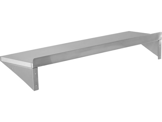 PÓŁKA WISZĄCA Z RANTEM POJEDYNCZA 1500X300X180MM