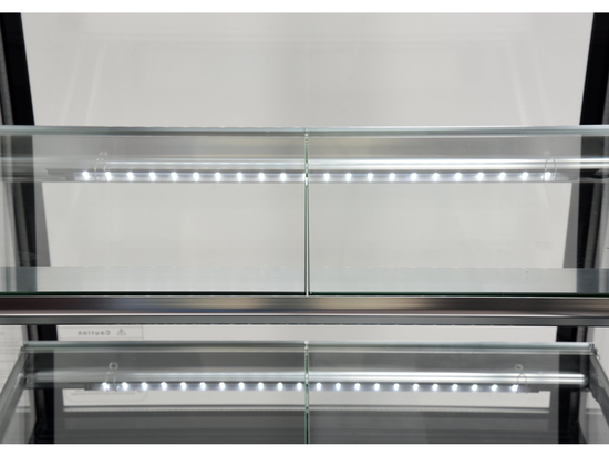 WITRYNA CHŁODNICZA 350L 65X80X144 CZARNA