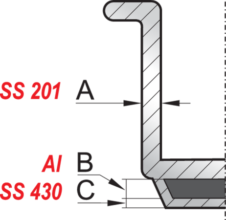 GARNEK WYSOKI Z POKRYWKĄ 40X40 50L
