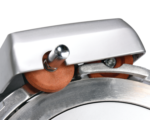 KRAJALNICA AL DO WĘDLIN 250MM PÓŁ-AUTOMATYCZNA OSTRZAŁKA