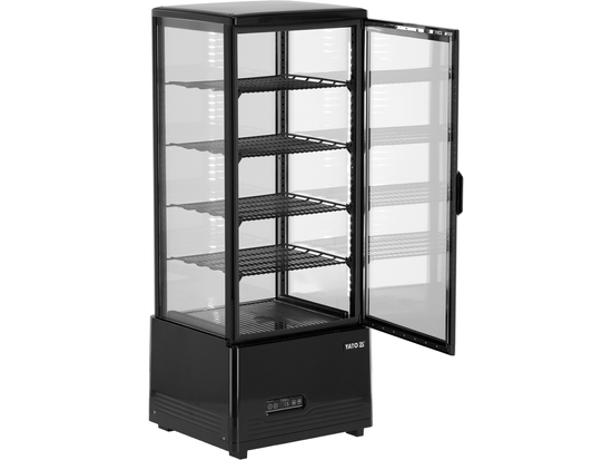 WITRYNA CHŁODNICZA 98L 46X41X112 CZARNA