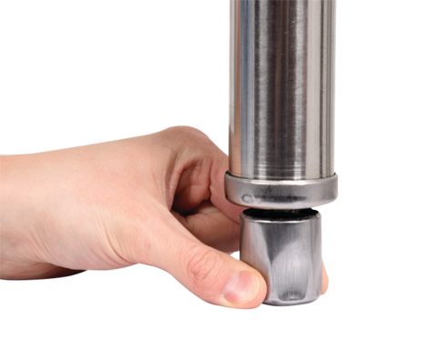 STÓŁ CENTRALNY SKŁADANY Z PÓŁKĄ 1400×700×H850MM