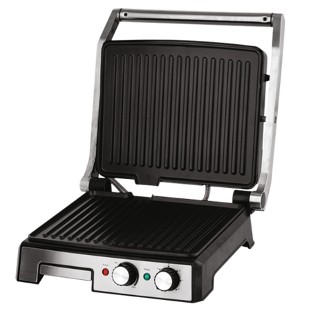 GRILL ELEKTRYCZNY 2000W, 29,5X24CM, TIMER