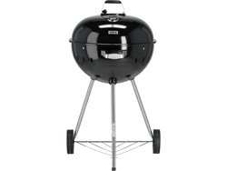 GRILL WĘGLOWY OKRĄGŁY 54CM CZARNY