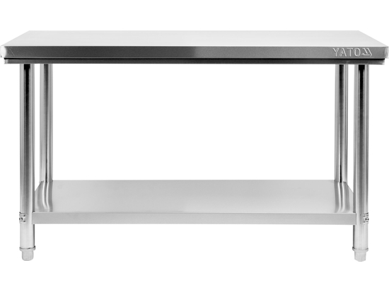 STÓŁ CENTRALNY SKŁADANY Z PÓŁKĄ 1600×700×H850MM