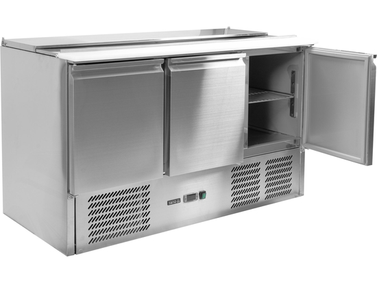 STÓŁ CHŁODNICZY 3-DRZWIOWY Z POKRYWĄ