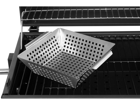 KOSZYK DO GRILLOWANIA, STAL NIERDZEWNA 26 X 22 X 7CM