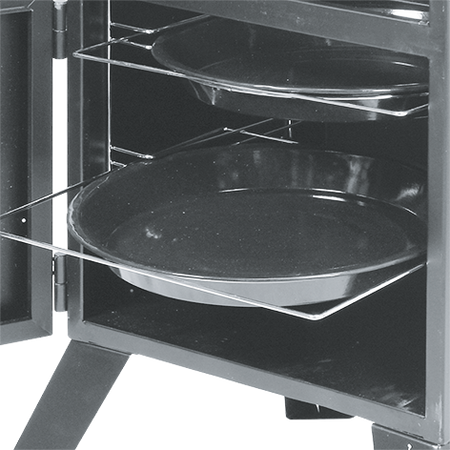 WĘDZARNIA STALOWA 53X51X100CM