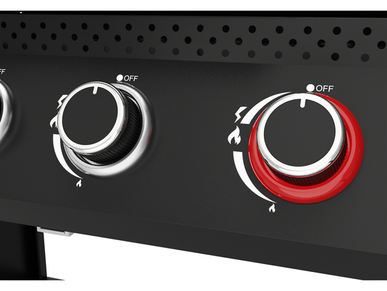 GRILL GAZOWY YAO 5+1 19KW CZARNY