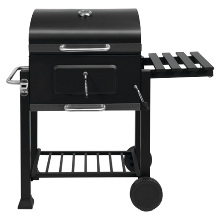 GRILL WĘGLOWY DELUXE, RUSZT 57X37CM