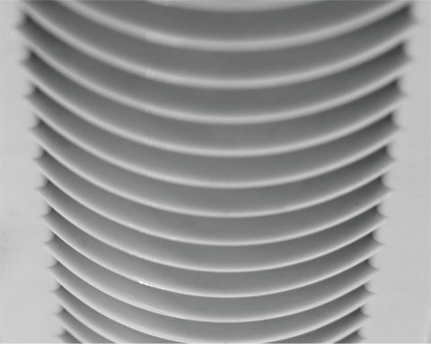 WITRYNA CHŁODNICZA 400L 65X65X190 CZARNA