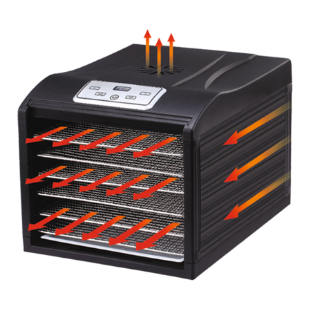 SUSZARKA SPOŻYWCZA 6 SIT, 420-500W