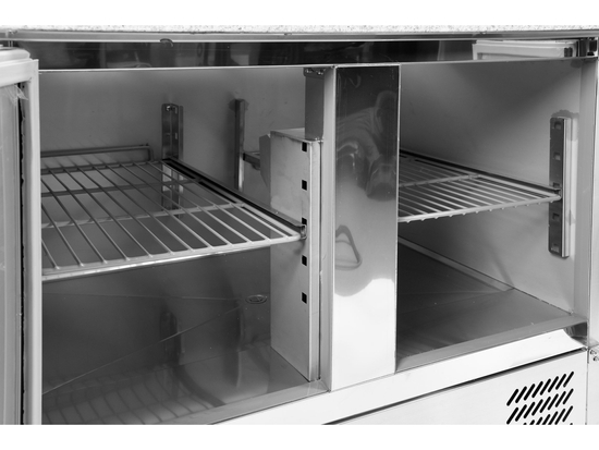 STÓŁ CHŁODNICZY 3-DRZWIOWY Z POKRYWĄ