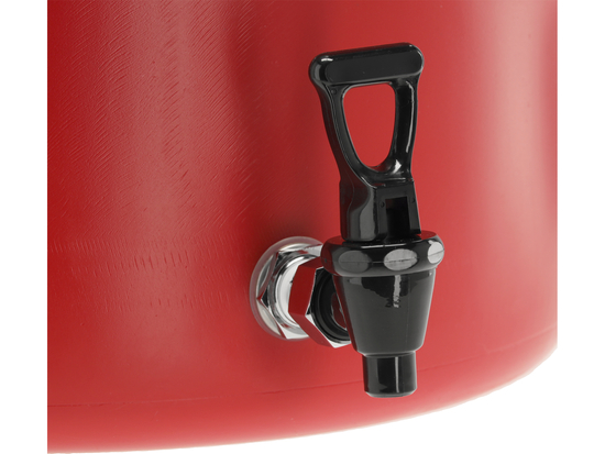 TERMOS TRANSPORTOWY OKRĄGŁY Z KRANIKIEM 30L