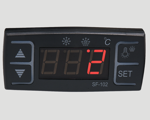 WITRYNA CHŁODNICZA 120L 70,2X56,8X68,6 SREBRNA