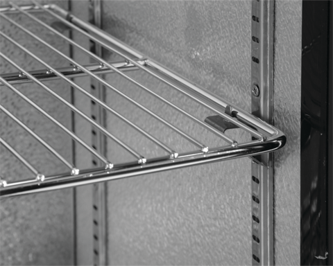 WITRYNA CHŁODNICZA DO BUTELEK 1-DRZWIOWA CZARNA